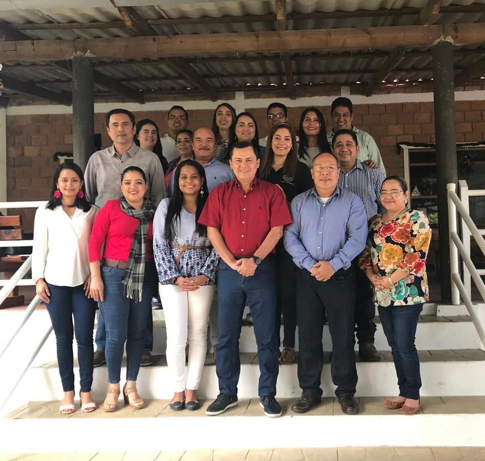 Reunión de trabajo entre COHPUCP Nacional y el capítulo en Siguatepeque